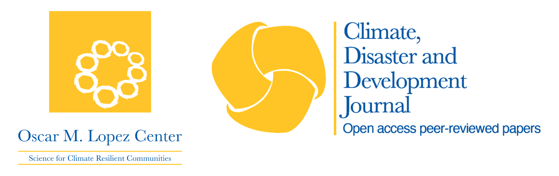 Oscar M. Lopez Center and Climate, Disaster and Development Journal